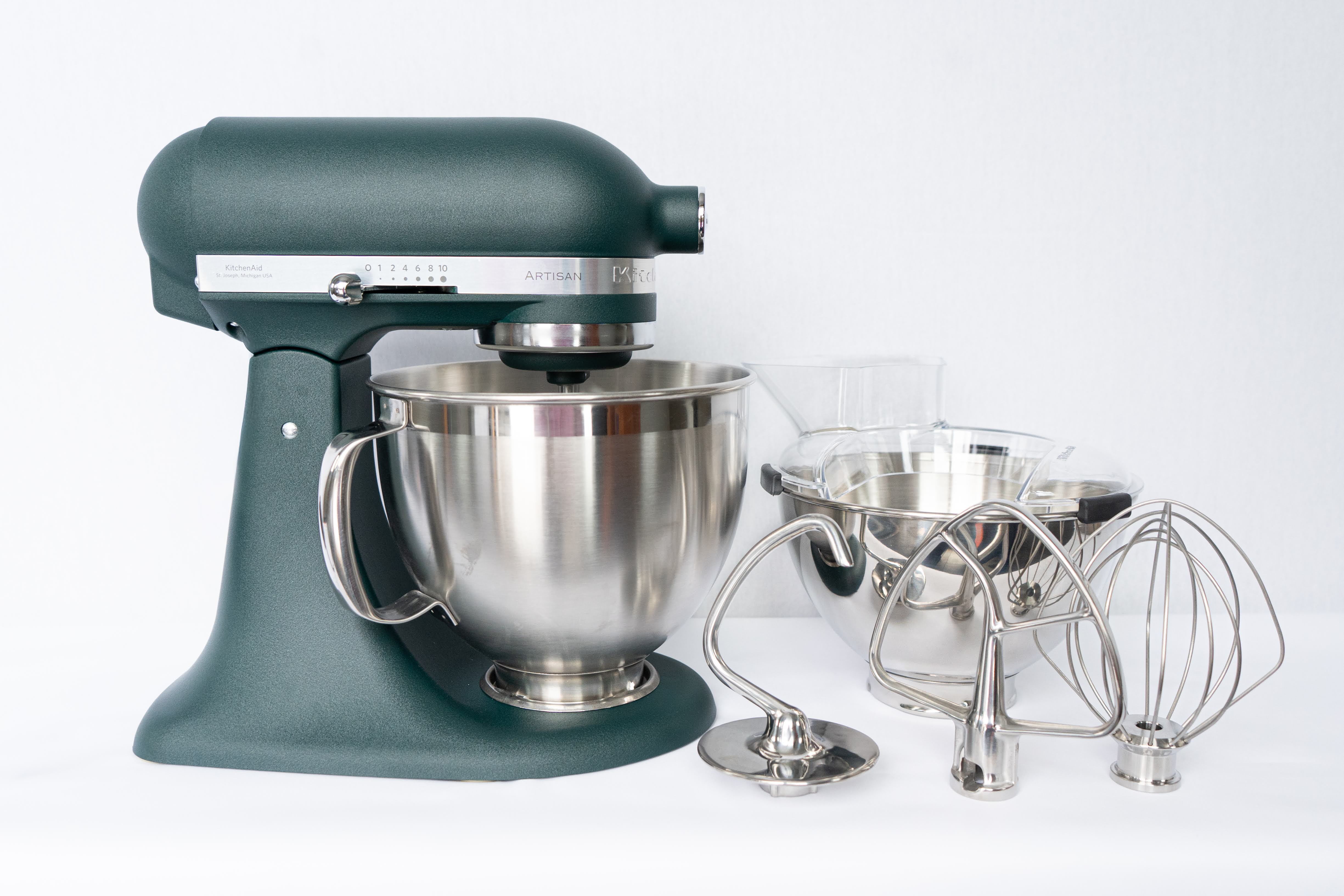 KitchenAid Artisan Premium 5KSM185PSEPP Küchenmaschine Pebbled Palm